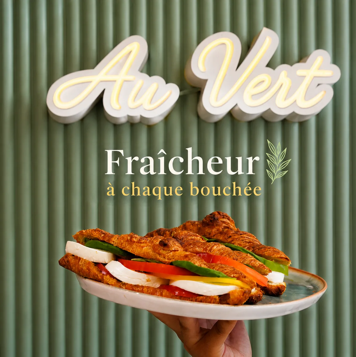 Au Vert restaurant food photography