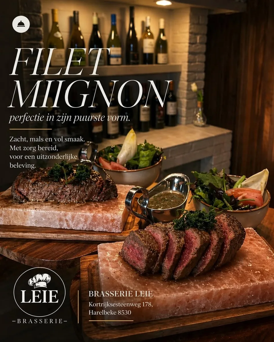 Brasserie Leie food photography
