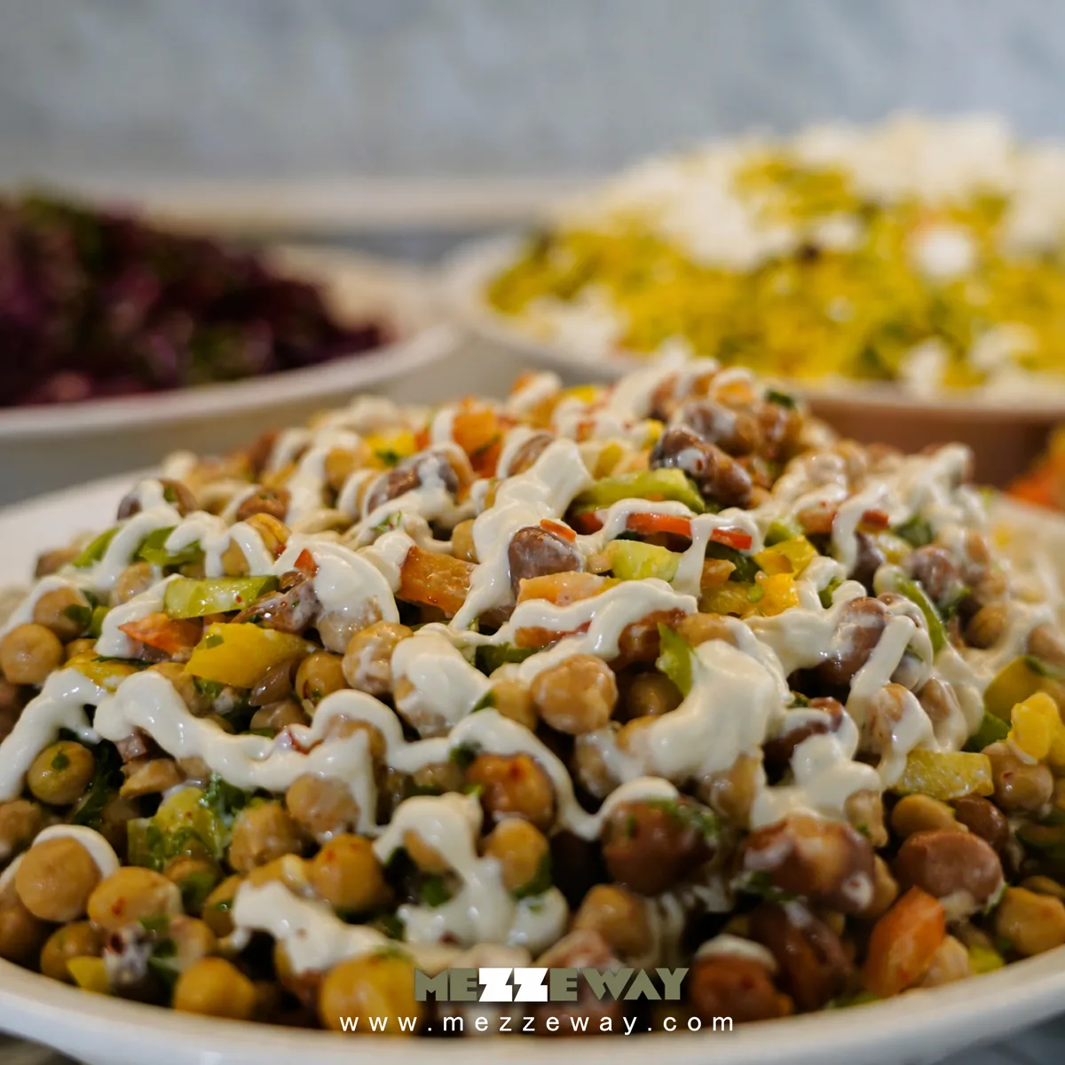 Mezzeway restaurant food photography