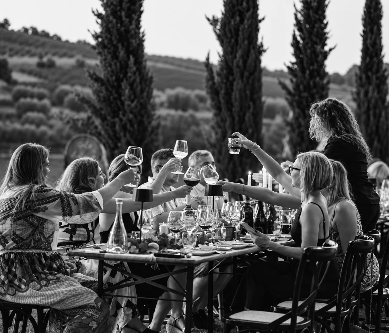 Restaurant demand visible in a busy hospitality venue